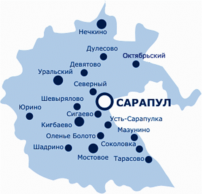 Карта погоды в сарапуле